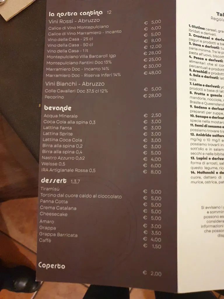 Menu_La Panoramica_Castel di Sangro_image_3