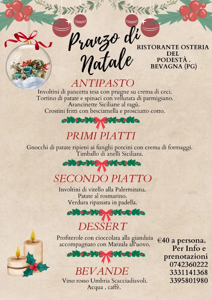 Menu_Osteria Del Podesta' Di Picciurro Salvatore_Bevagna_image_1