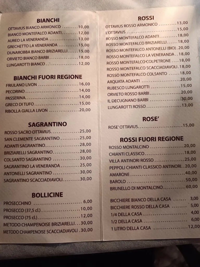 Menu_Ottavius Hosteria d'autore_Bevagna_image_3