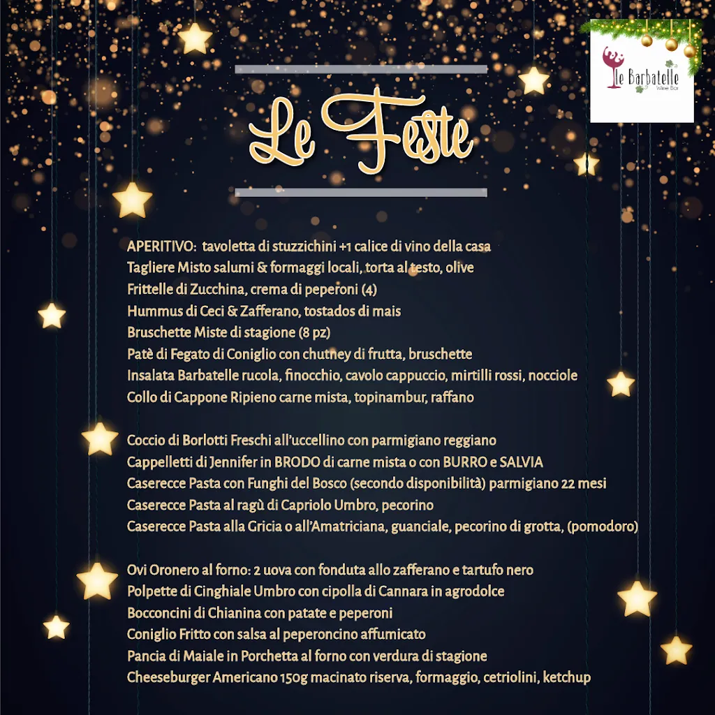 Menu_Le Barbatelle Wine Bar: Enoteca e Osteria_Bevagna_image_1