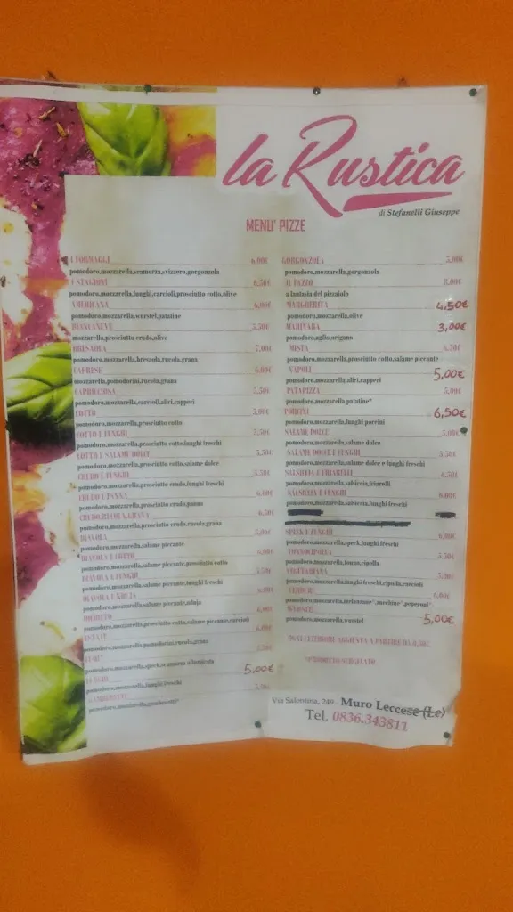 Menu_La Rustica di Stefanelli Giuseppe_Muro Leccese_immagine_3