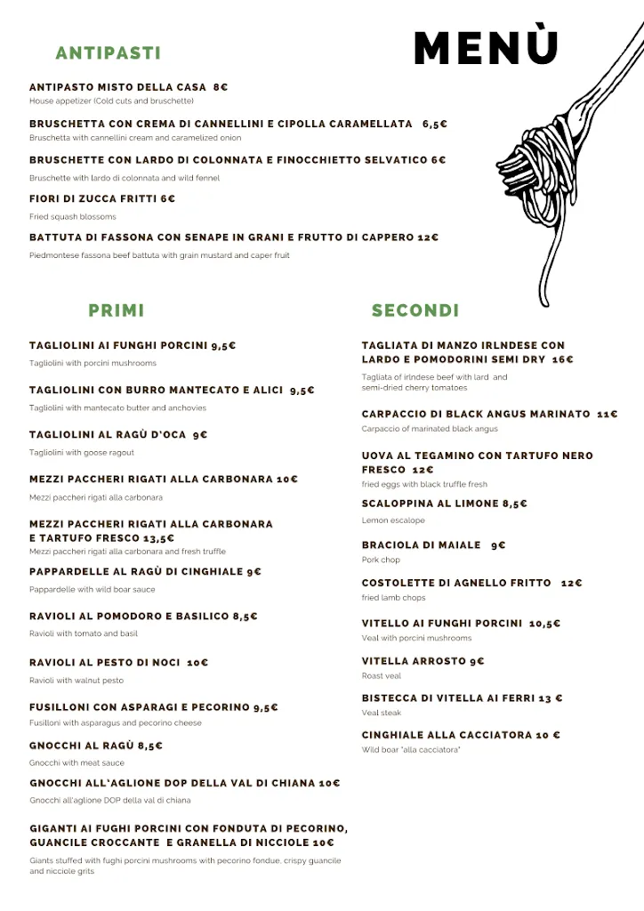 Menu_La Pergoletta a Castello, dal 1925_Castel Viscardo_image_1