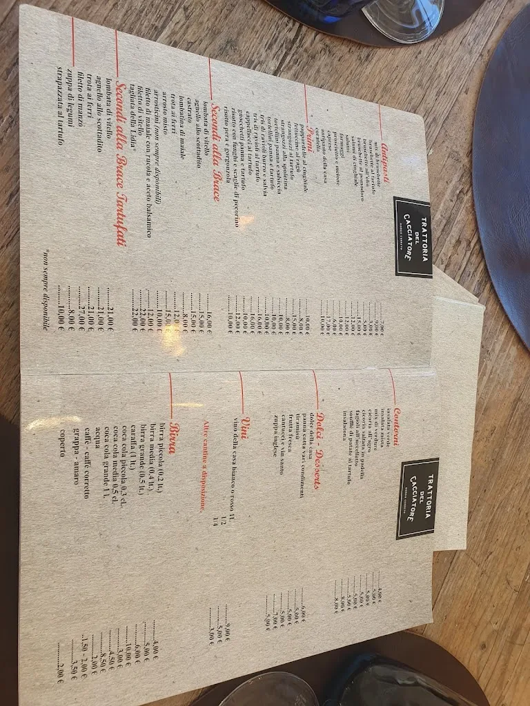 Menu_Bar Trattoria del Cacciatore_Cerreto di Spoleto_image_1