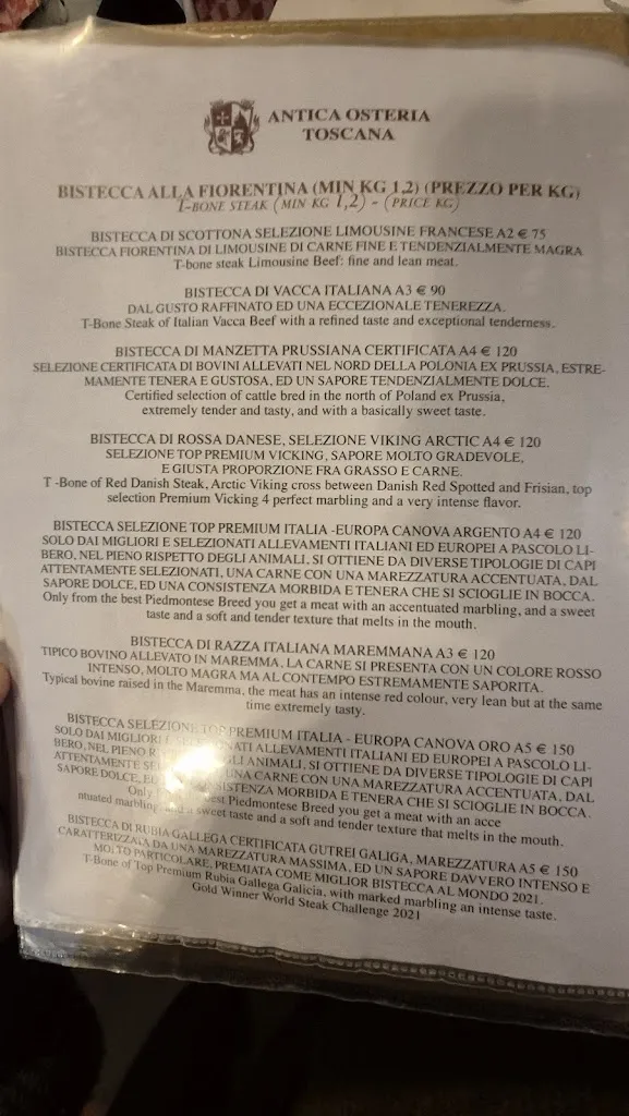 Menu_Antica Osteria Toscana_Novoli_image_1