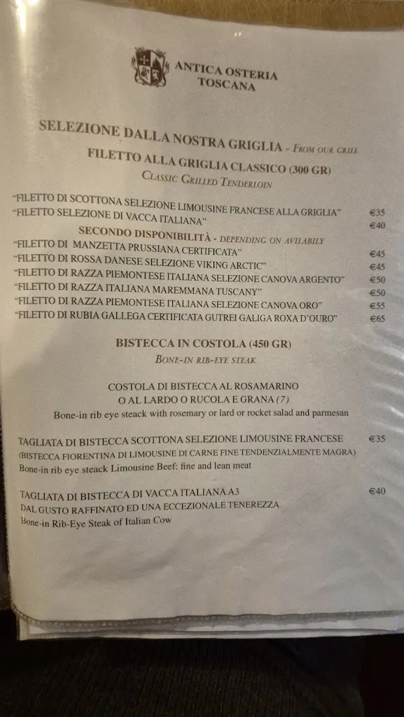 Menu_Antica Osteria Toscana_Novoli_image_3