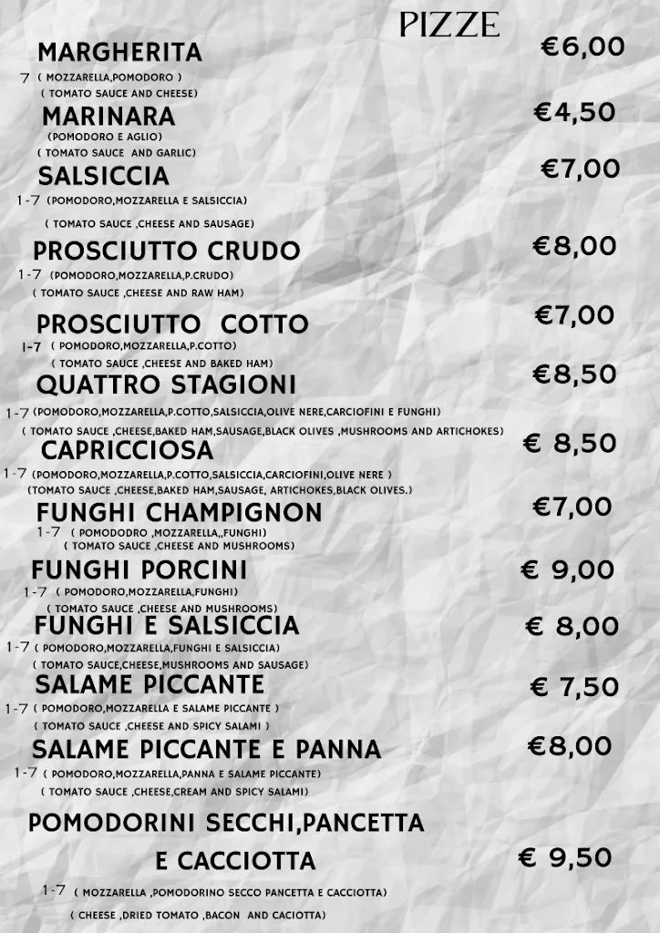 Menu_Non Solo Bar…Ristorante,Pizzeria e Bar_Citerna_immagine_1