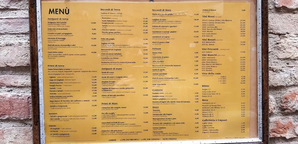 Menu_Restaurant Il Castello Di Bittarelli Luca_Città della Pieve_image_4