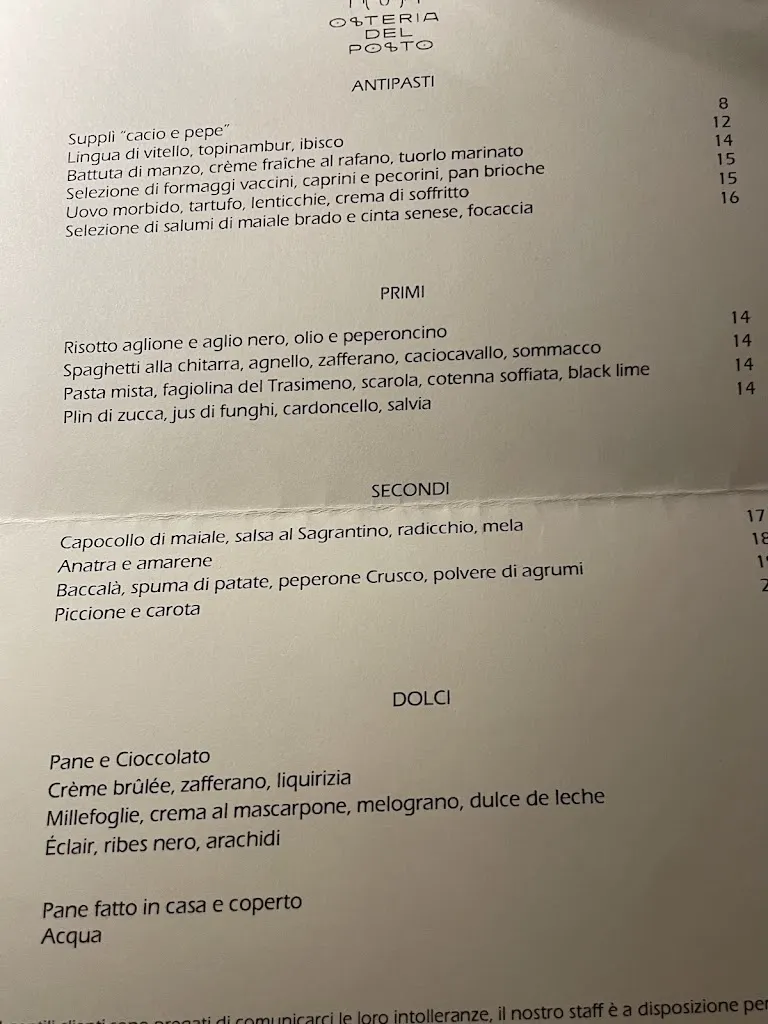 Menu_Osteria del Posto_Chiugiana-La Commenda_image_3