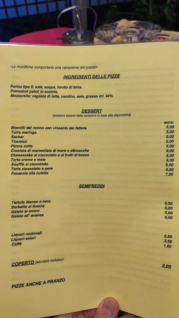 Menu_Ristorante Pizzeria Da Franco_Novoli_image_3