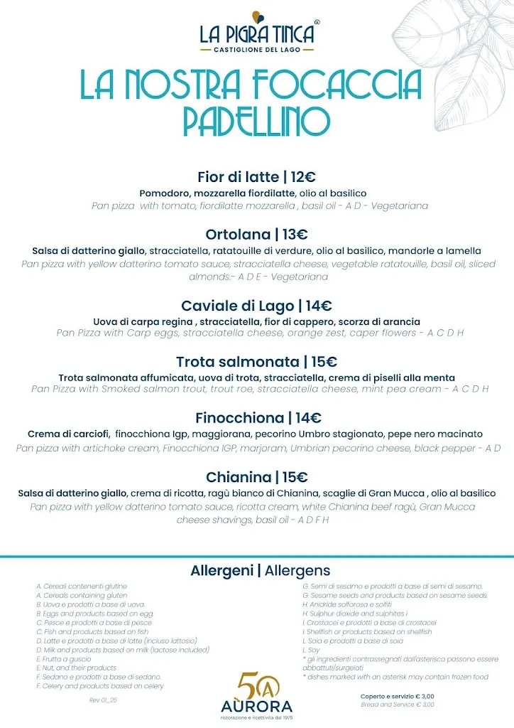 Menu_La Pigra Tinca - ristorante bar bistrot terrazza_Castiglione del Lago_image_2