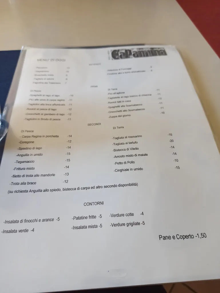 Menu_Ristorante La Capannina_Castiglione del Lago_image_2