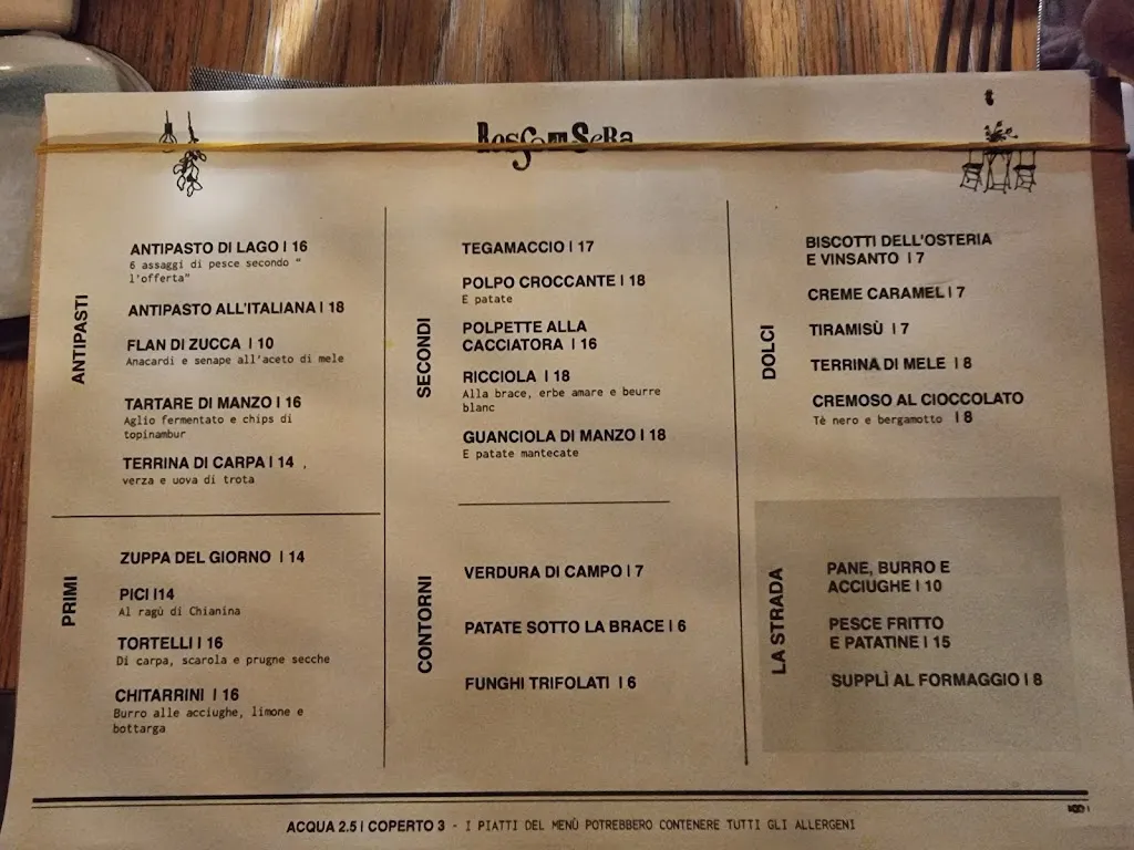 Menu_Osteria Rosso di Sera_Castiglione del Lago_image_1