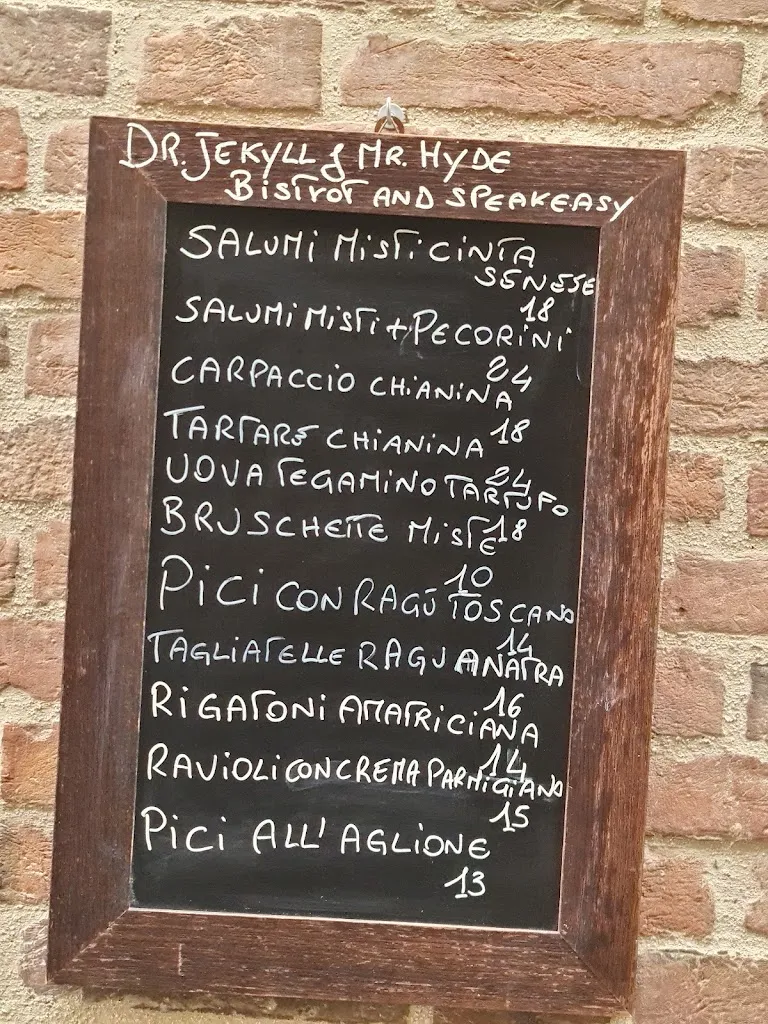 Menu_Dr.Jekyll & Mr.Hyde - Bistrot And Speakeasy_Castiglione del Lago_image_1