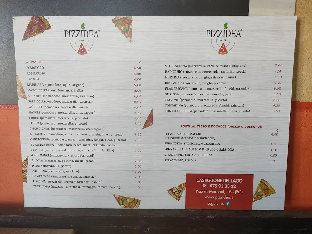 Menu_Pizzidea_Castiglione del Lago_image_1