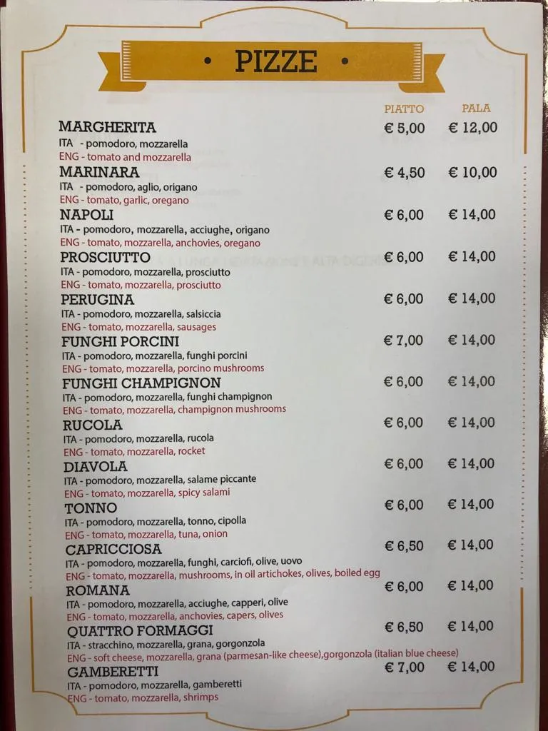 Menu_BAR PIZZERIA RESTAURANT SELF 