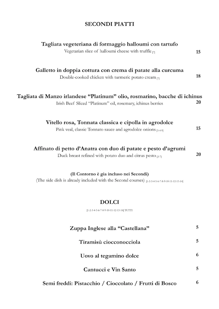 Menu_Vecchia Trattoria la bohème_Città di Castello_image_3