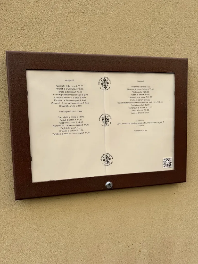 Menu_Ristorante bisteccheria Il Fiorentino_Città di Castello_image_1