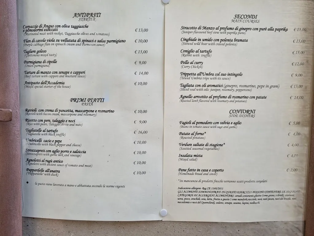 Menu_l'Accademia Hostaria_Città di Castello_image_1