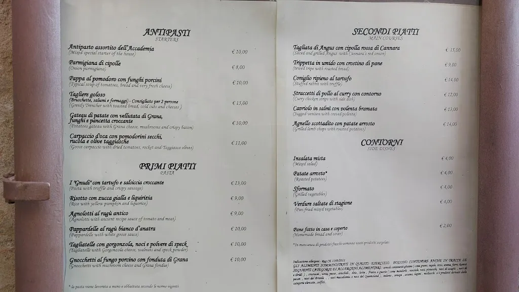 Menu_l'Accademia Hostaria_Città di Castello_image_2