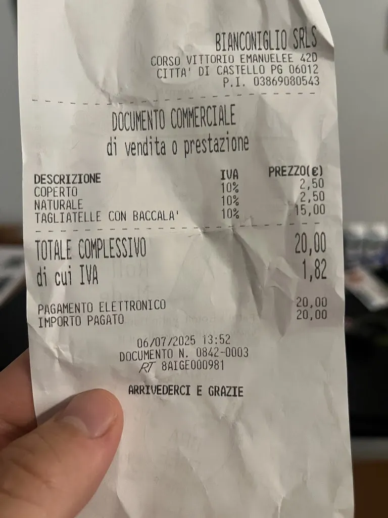 J Liang_Ristorante Il Bianconiglio_Città di Castello_review