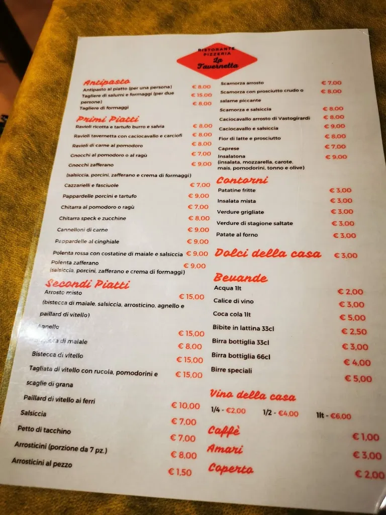 Menu_La Tavernetta_Castel di Sangro_image_1