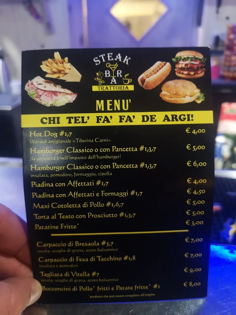 Menu_Steak Bar Di Iachettini Federico_Collepepe_immagine_1