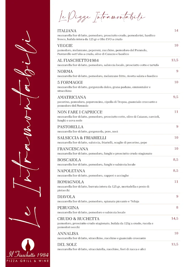 Menu_Ristorante Il Fiaschetto1984 - Pizza Grill & Wine_Collepepe_image_3