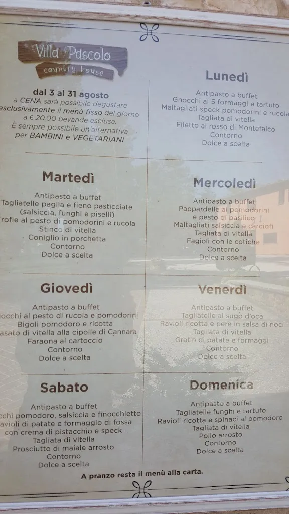 Menu_Villa Pascolo Country House_Costacciaro_image_2