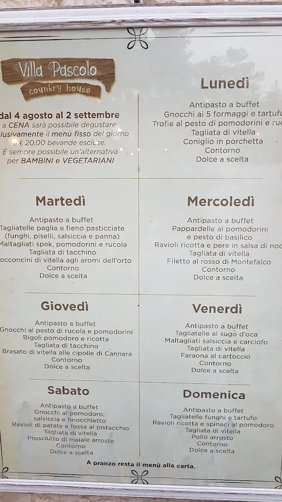 Menu_Villa Pascolo Country House_Costacciaro_image_3