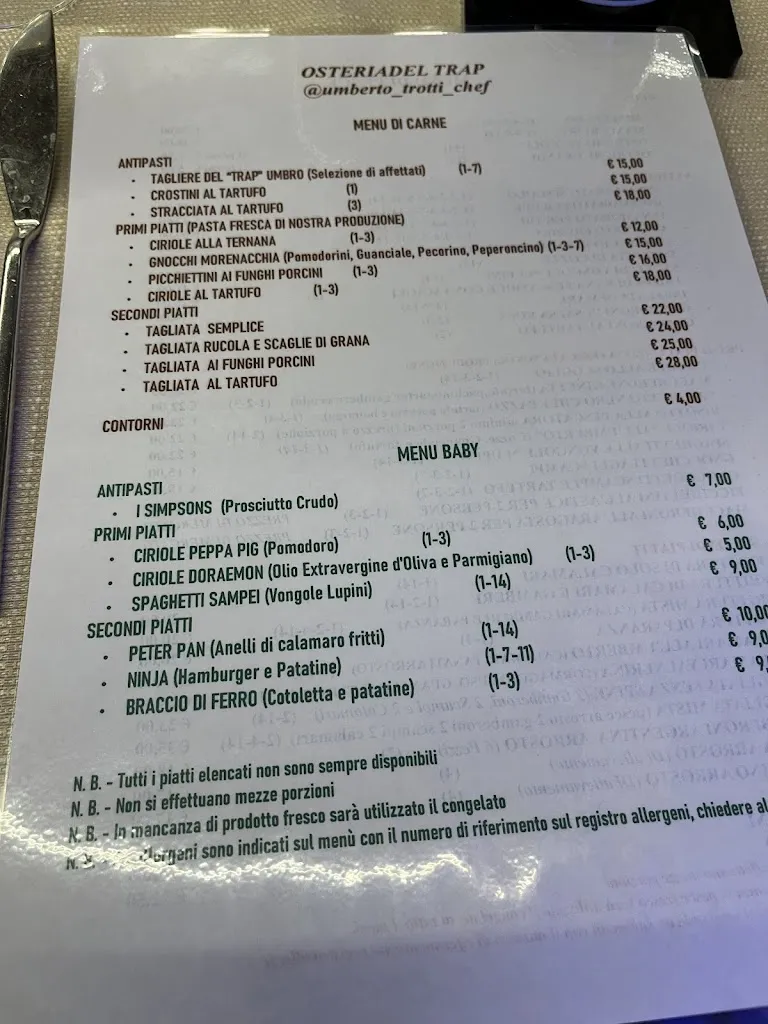 Menu_Osteria Del Trap da Umberto_Ferentillo_image_4