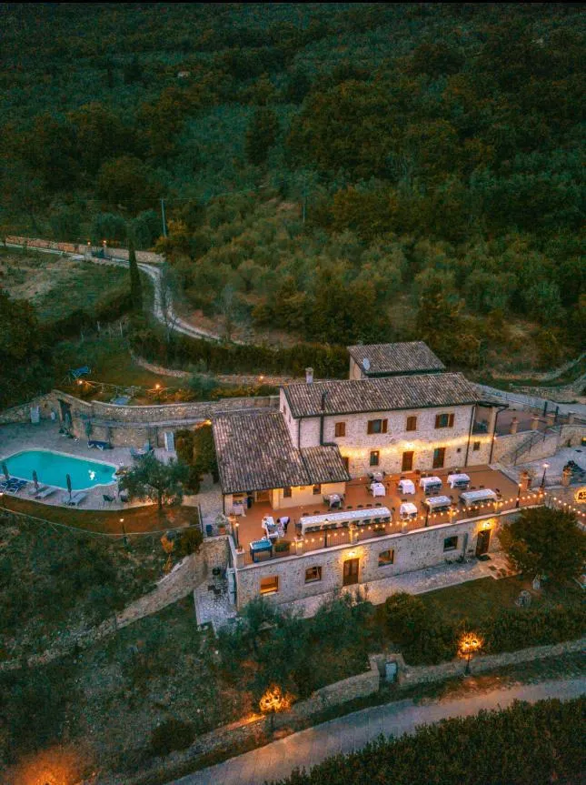 Pucci Country House restaurant in Ferentillo