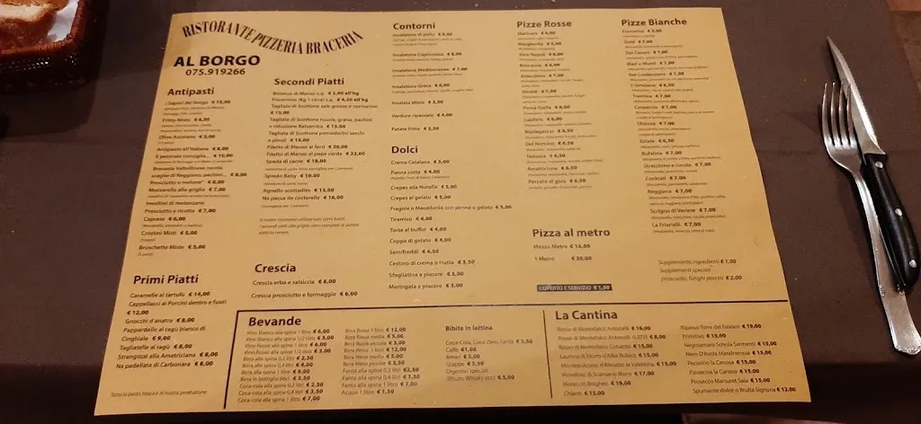 Menu_Pizzeria Braceria Al Borgo_Fossato di Vico_image_4