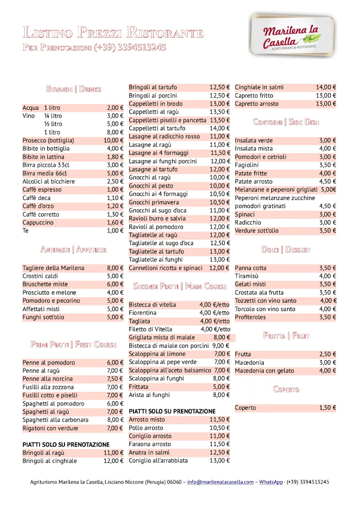 Menu_Ristorante Marilena la Casella_Lisciano Niccone_image_1