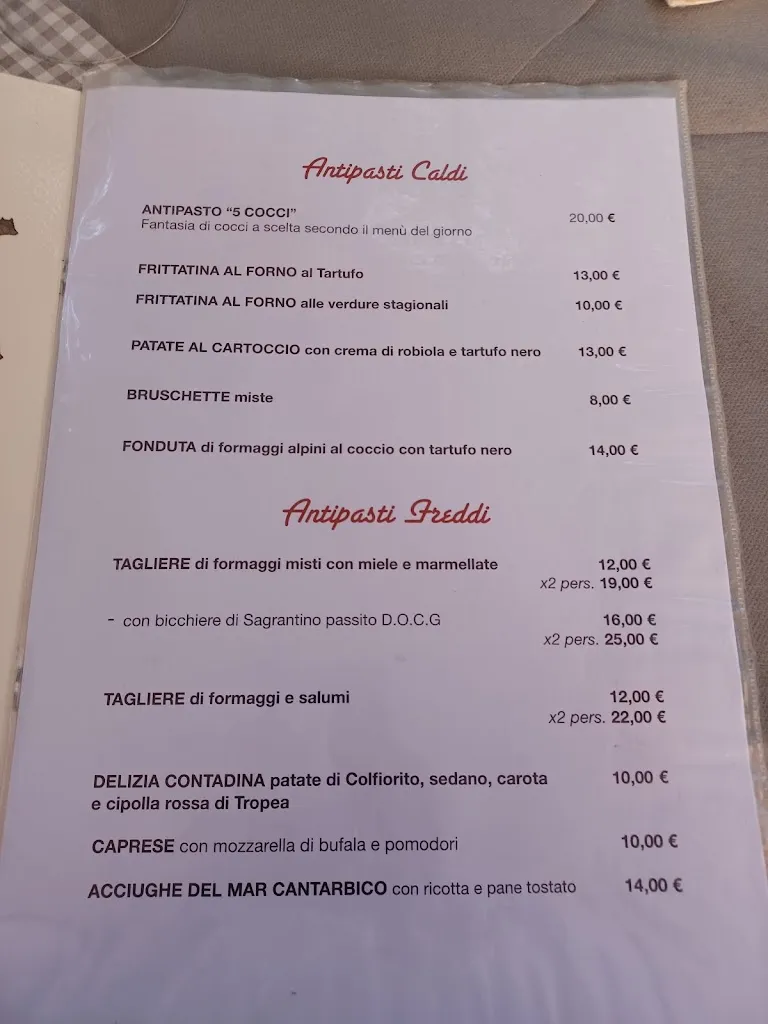 Menu_trattoria del corso Foligno_Foligno_image_2