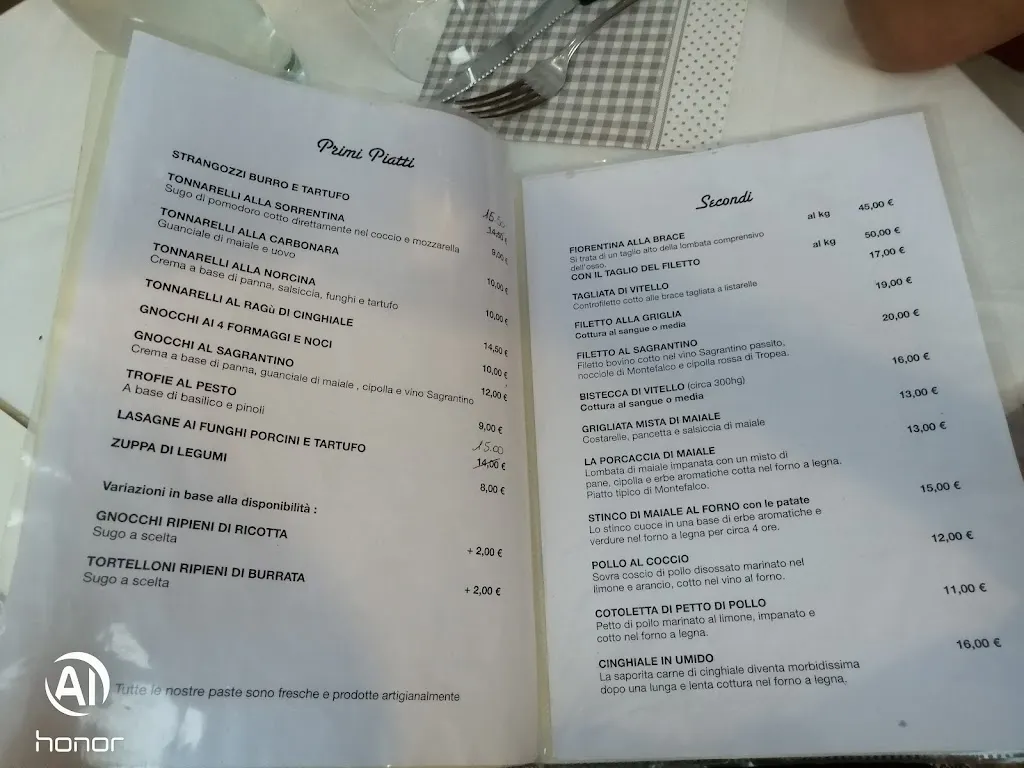 Menu_trattoria del corso Foligno_Foligno_image_4