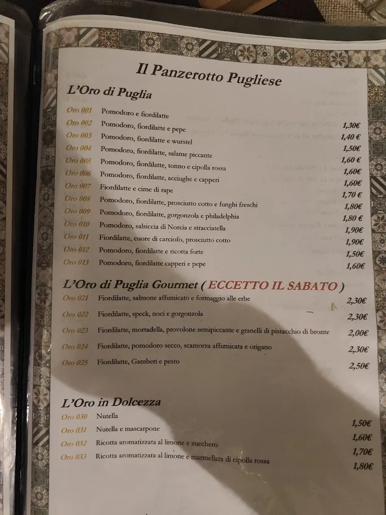 Menu_D&D Ristorante Friggitoria Gourmet_Noicattaro_image_1