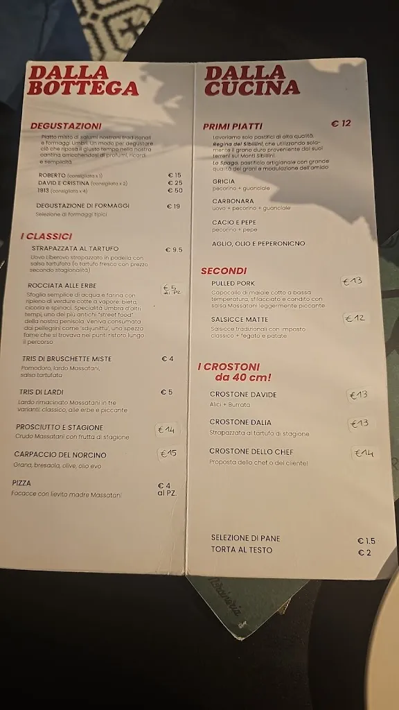 Menu_Norcineria Massatani 1913_Foligno_image_1