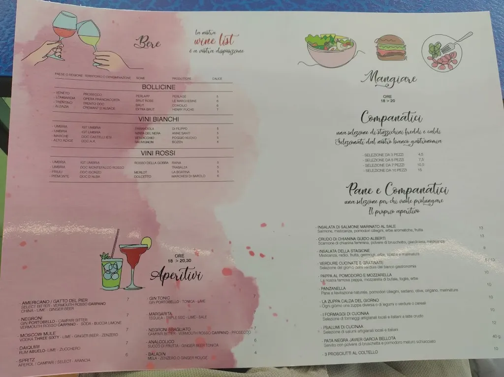 Menu_Ristorante Enoteca CUCINAA Foligno_Foligno_immagine_2
