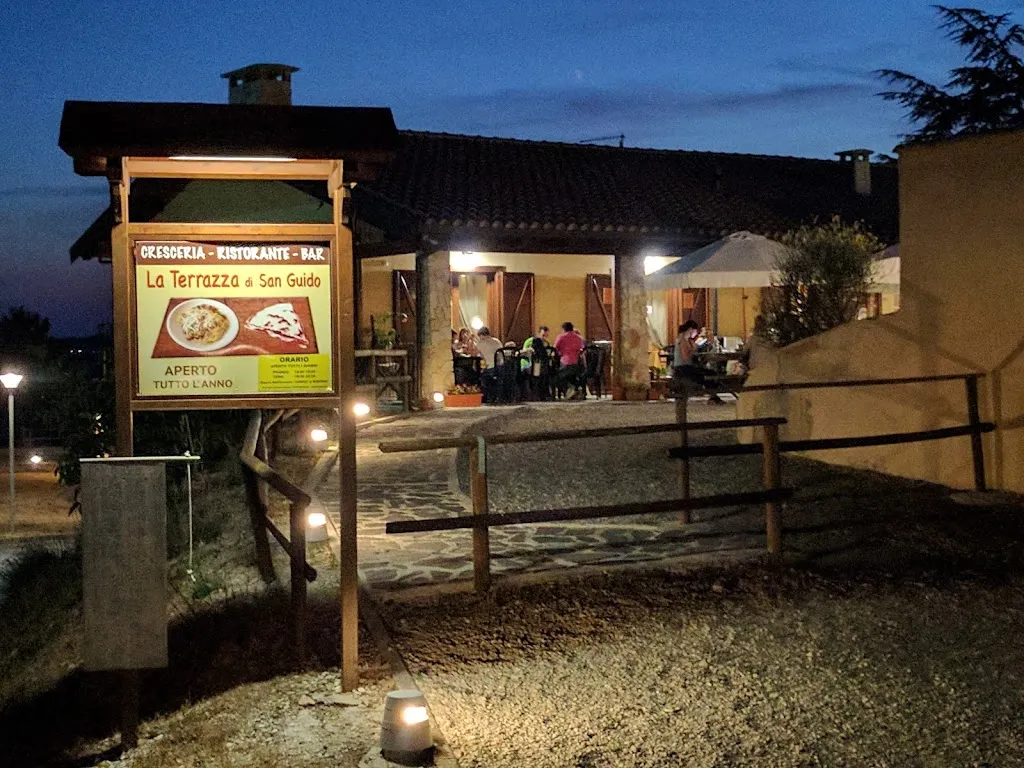 La Terrazza di San Guido restaurant in Gualdo Tadino