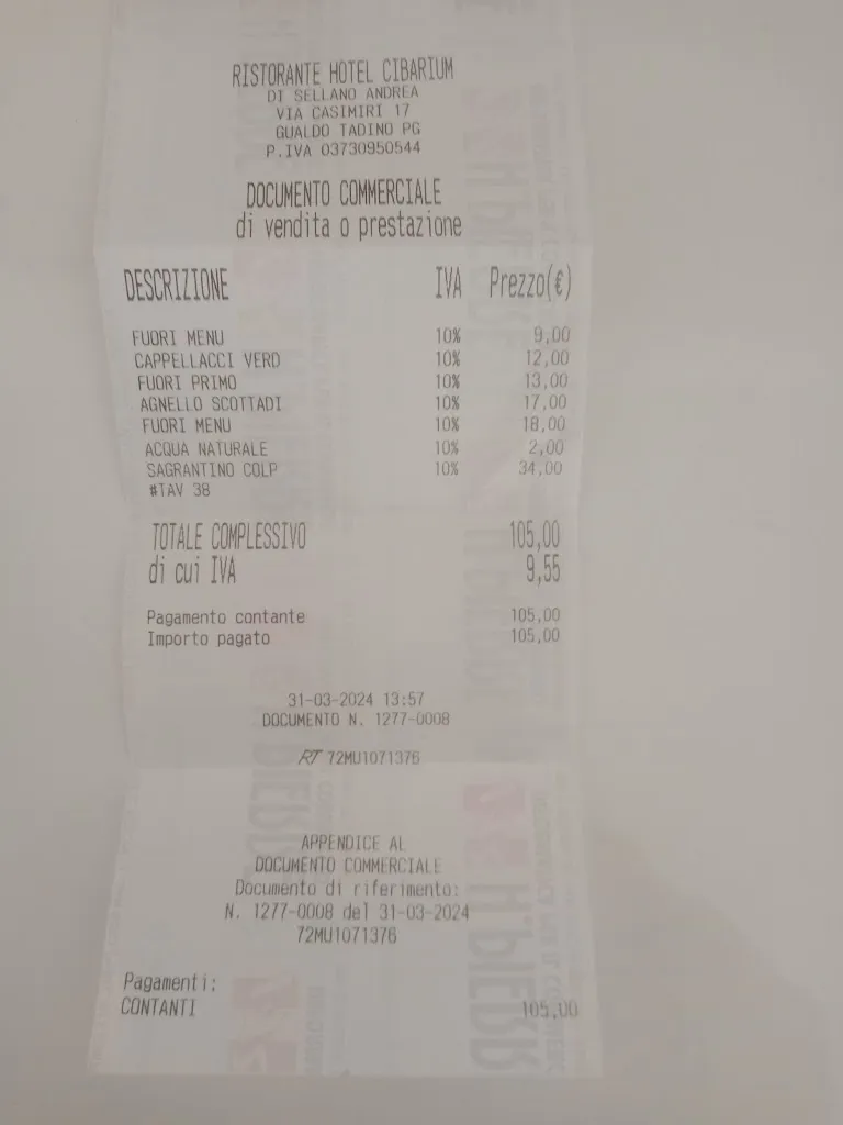 Antonio Mariniello_Ristorante Hotel Cibarium di Sellano Andrea_Gualdo Tadino_recensione