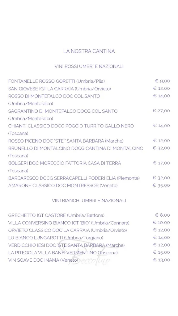 Menu_Ristorante Beccofino_Gualdo Tadino_image_1
