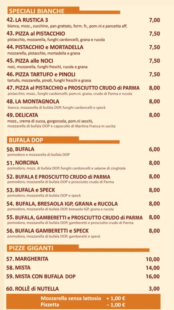 Menu_Pizzeria La Rustica Di Corvaglia Giovanni_Noicattaro_image_2