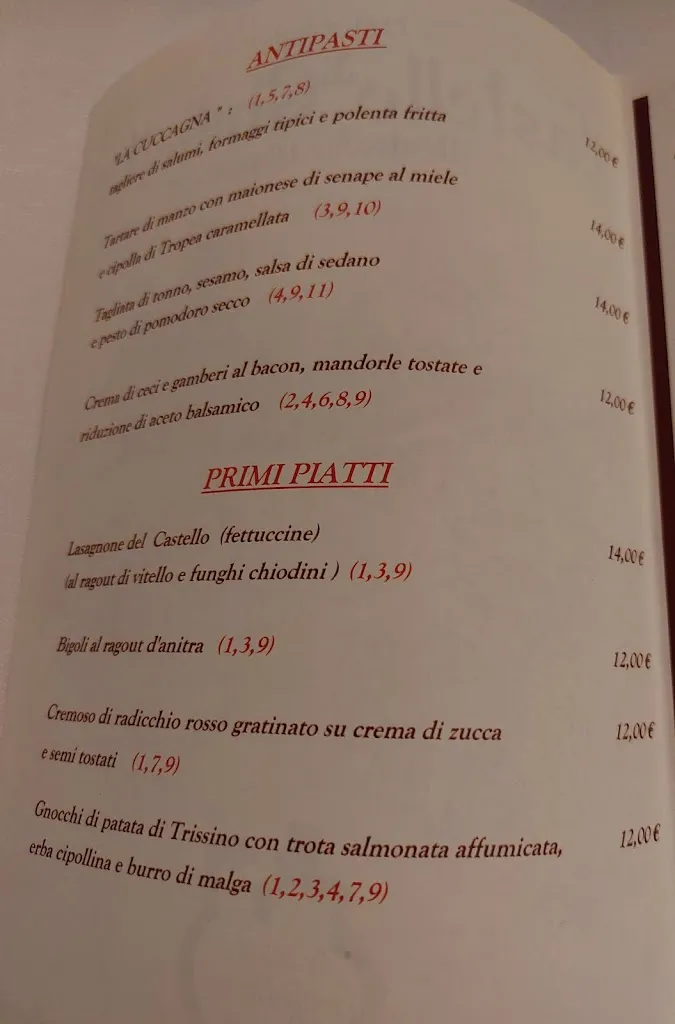 Menu_Ristorante Castello di Giulietta_Montecchio_image_2