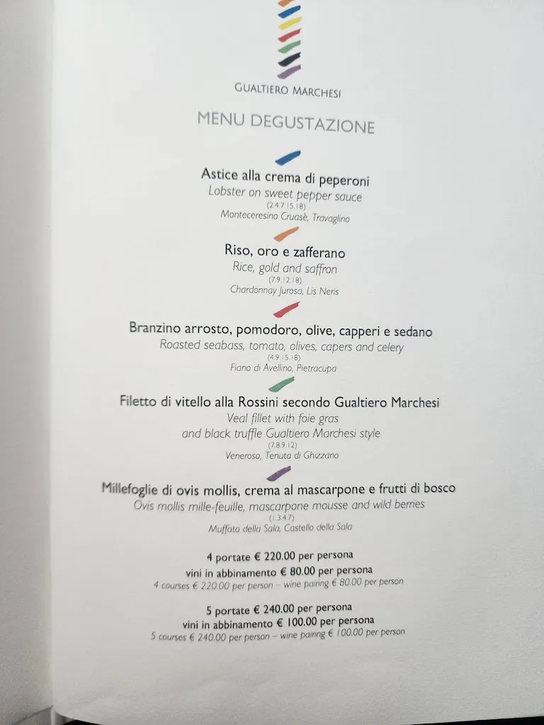 Menu_Ristorante La Terrazza Gualtiero Marchesi_Meggiano_image_3