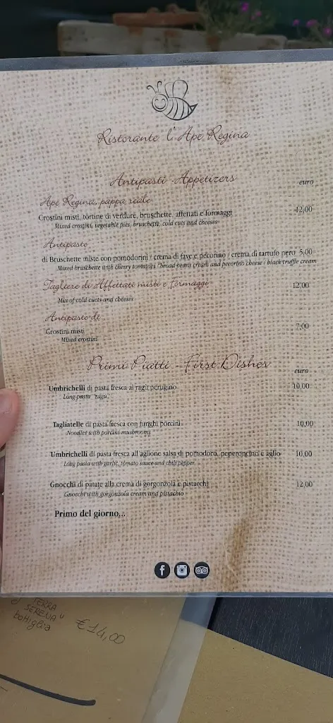 Menu_L' ape regina_Monteleone d'Orvieto_image_4