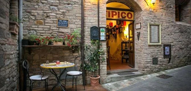 Tipico Osteria dei Sensi restaurant in Montone