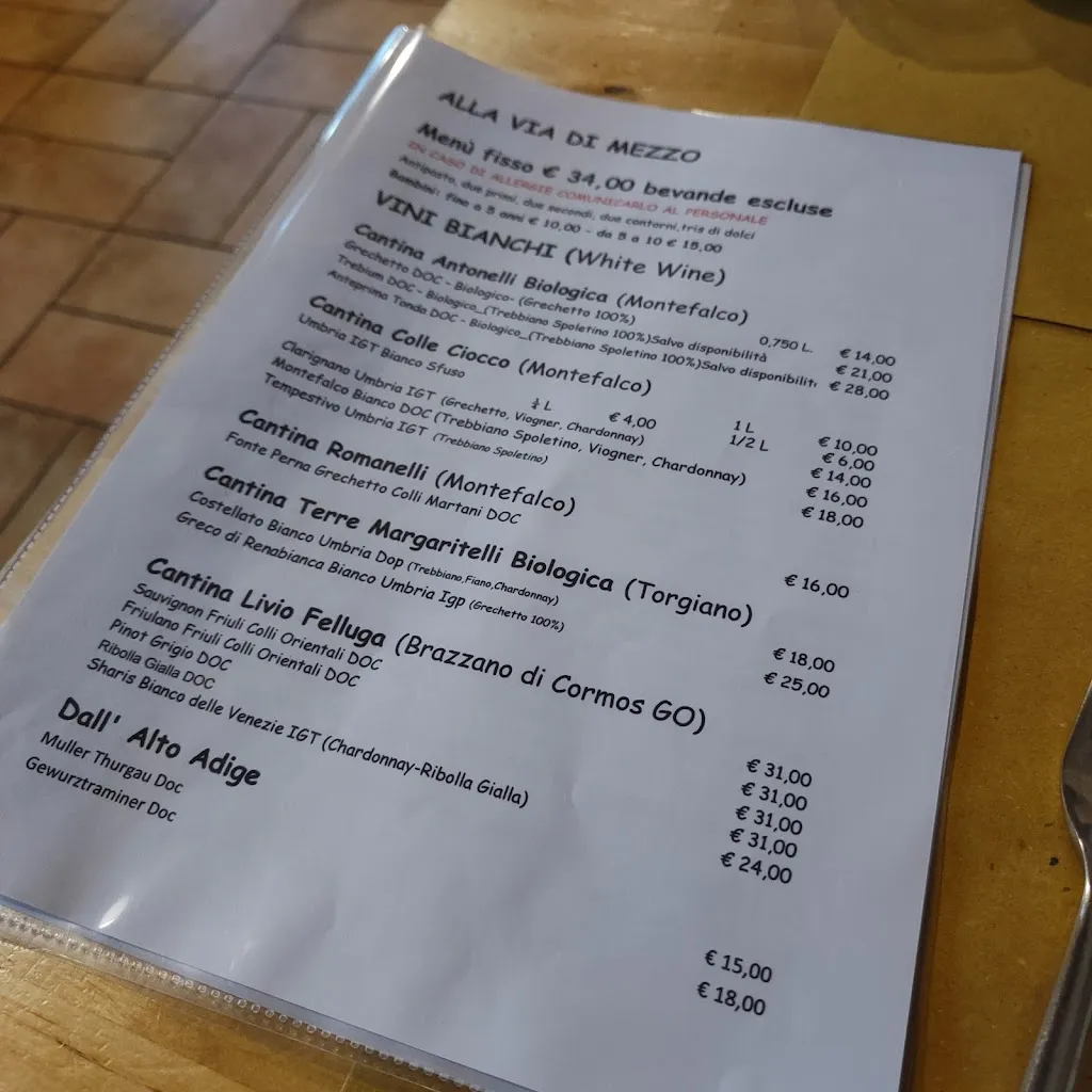 Menu_Ristorante alla Via di Mezzo da Giorgione_Montefalco_image_3