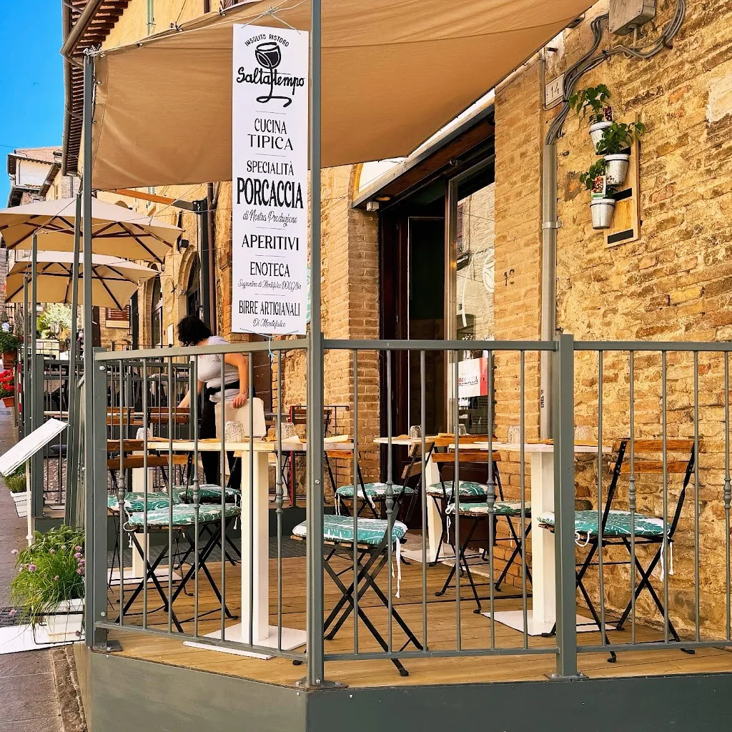 Saltatempo restaurant in Montefalco