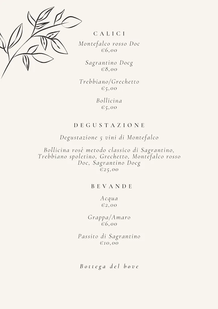 Menu_Bottega del Bove_Montefalco_image_4