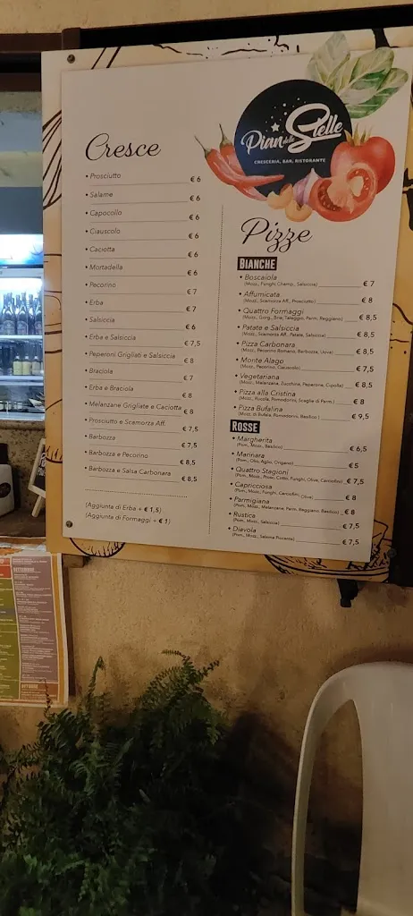 Menu_Pian Delle Stelle Crescia sotto ‘l foco, Ristorante, Pizzeria._Nocera Umbra_image_3